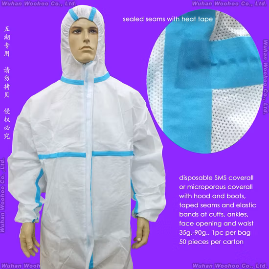 Disposable Water Proof Medical Isolation Gown Protective Gown
