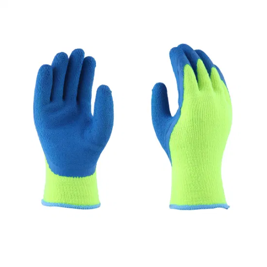 Latex Coated Cheap Industrial Labor Gloves Protective Safety Nitrile Glove