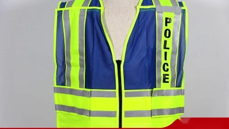 Breathable Highway Administration Highlight Reflective Protective Vest for Dark Outdoor Activity